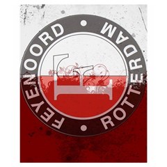 Feyenoord Rotterdam football club FC Logo Drawstring Pouch (Medium) from ArtsNow.com Front