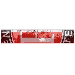 Feyenoord Rotterdam football club FC Logo Flano Scarf (Large) from ArtsNow.com Front