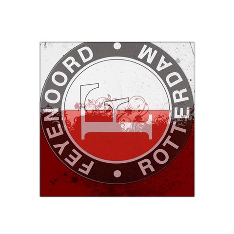 Feyenoord Rotterdam football club FC Logo Satin Bandana Scarf from ArtsNow.com Front