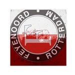 Feyenoord Rotterdam football club FC Logo Small Satin Scarf (Square)