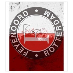 Feyenoord Rotterdam football club FC Logo Drawstring Pouch (XXL) from ArtsNow.com Back