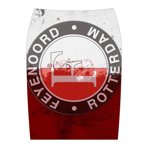 Feyenoord Rotterdam football club FC Logo Midi Wrap Pencil Skirt from ArtsNow.com Back
