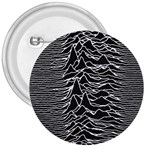Joy Division Unknown Pleasures Pattern 3  Button
