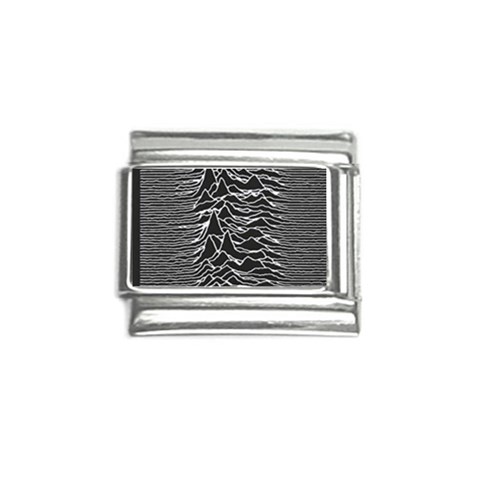 Joy Division Unknown Pleasures Pattern Italian Charm (9mm) from ArtsNow.com Front