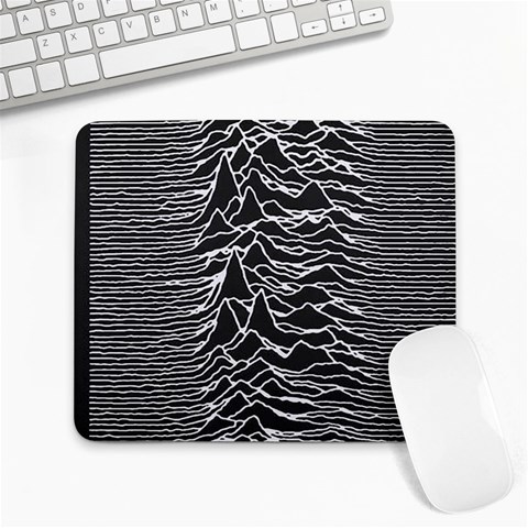 Joy Division Unknown Pleasures Pattern Large Mousepad from ArtsNow.com Front
