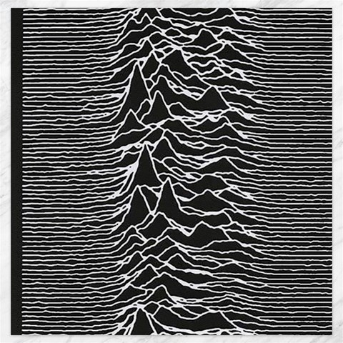 Joy Division Unknown Pleasures Pattern Canvas 20  x 20  from ArtsNow.com 19 x19.27  Canvas - 1