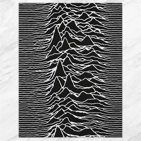 Joy Division Unknown Pleasures Pattern Canvas 18  x 24  from ArtsNow.com 17.8 x23.08  Canvas - 1