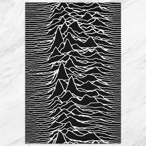 Joy Division Unknown Pleasures Pattern Canvas 20  x 30  from ArtsNow.com 19.62 x28.9  Canvas - 1