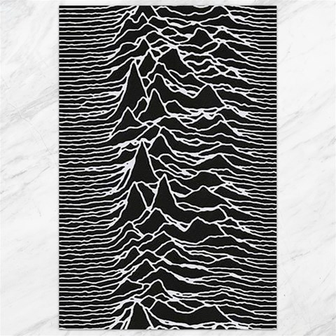 Joy Division Unknown Pleasures Pattern Canvas 24  x 36  from ArtsNow.com 23.35 x34.74  Canvas - 1