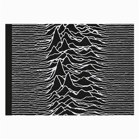 Joy Division Unknown Pleasures Pattern Large Glasses Cloth from ArtsNow.com Front