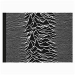 Joy Division Unknown Pleasures Pattern Large Glasses Cloth (2 Sides)