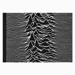 Joy Division Unknown Pleasures Pattern Large Glasses Cloth (2 Sides) from ArtsNow.com Back