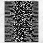 Joy Division Unknown Pleasures Pattern Canvas 11  x 14 