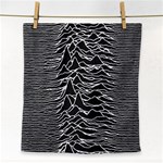 Joy Division Unknown Pleasures Pattern Face Towel