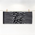 Joy Division Unknown Pleasures Pattern Hand Towel