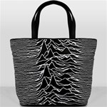 Joy Division Unknown Pleasures Pattern Bucket Bag