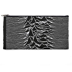Joy Division Unknown Pleasures Pattern Pencil Case from ArtsNow.com Front