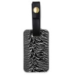 Joy Division Unknown Pleasures Pattern Luggage Tag (one side)