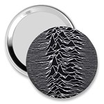 Joy Division Unknown Pleasures Pattern 3  Handbag Mirror