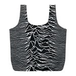 Joy Division Unknown Pleasures Pattern Full Print Recycle Bag (L)