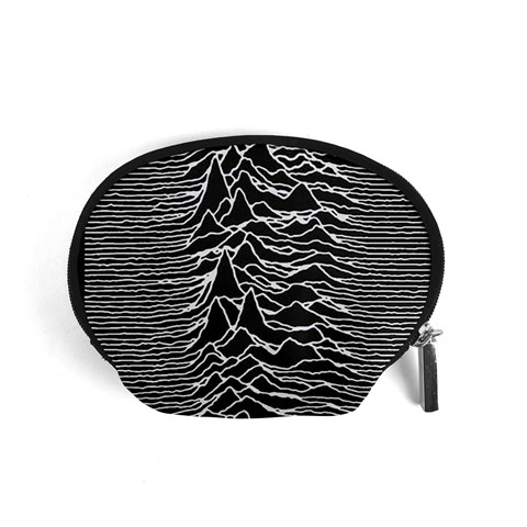 Joy Division Unknown Pleasures Pattern Accessory Pouch (Small) from ArtsNow.com Front