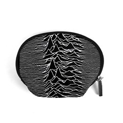 Joy Division Unknown Pleasures Pattern Accessory Pouch (Small) from ArtsNow.com Front