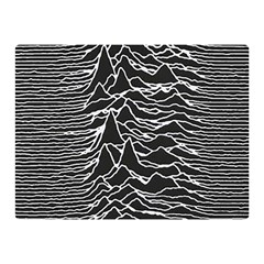 Joy Division Unknown Pleasures Pattern Double Sided Flano Blanket (Mini) from ArtsNow.com 35 x27  Blanket Back