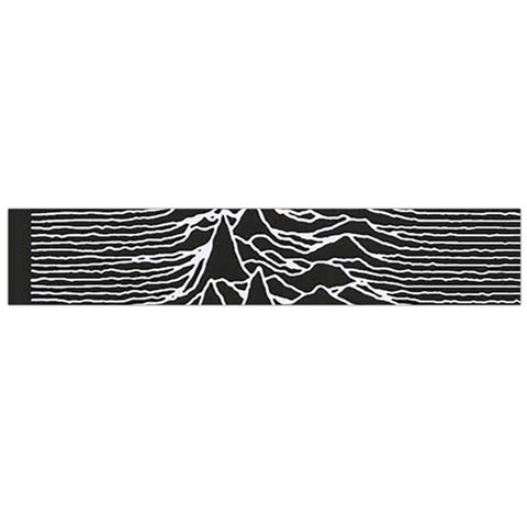 Joy Division Unknown Pleasures Pattern Flano Scarf (Large) from ArtsNow.com Front