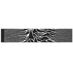 Joy Division Unknown Pleasures Pattern Flano Scarf (Large) from ArtsNow.com Back
