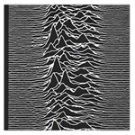 Joy Division Unknown Pleasures Pattern Large Satin Scarf (Square)