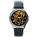 Michael Jackson the King of Pop Round Metal Watch