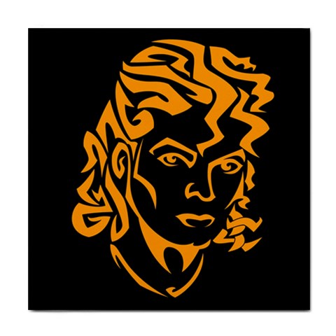 Michael Jackson the King of Pop Tile Coaster from ArtsNow.com Front