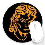 Michael Jackson the King of Pop Round Mousepad