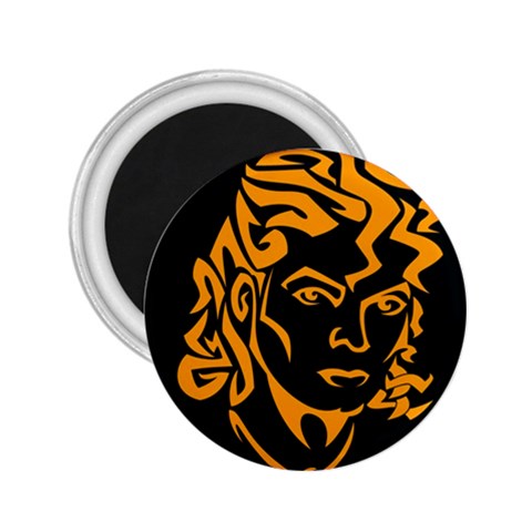 Michael Jackson the King of Pop 2.25  Magnet from ArtsNow.com Front