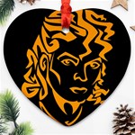 Michael Jackson the King of Pop Ornament (Heart)