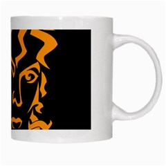Michael Jackson the King of Pop White Mug from ArtsNow.com Right
