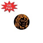 Michael Jackson the King of Pop 1  Mini Button (100 pack) 