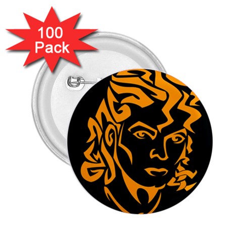 Michael Jackson the King of Pop 2.25  Button (100 pack) from ArtsNow.com Front
