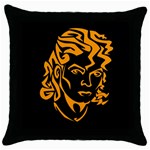 Michael Jackson the King of Pop Throw Pillow Case (Black)