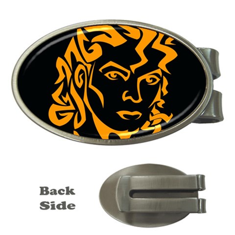 Michael Jackson the King of Pop Money Clip (Oval) from ArtsNow.com Front
