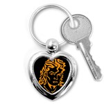 Michael Jackson the King of Pop Key Chain (Heart)