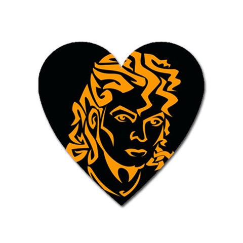 Michael Jackson the King of Pop Magnet (Heart) from ArtsNow.com Front
