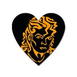 Michael Jackson the King of Pop Magnet (Heart)