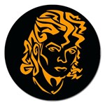 Michael Jackson the King of Pop Magnet 5  (Round)