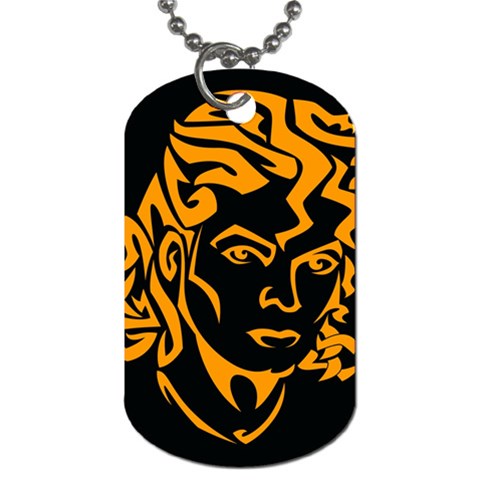 Michael Jackson the King of Pop Dog Tag (One Side) from ArtsNow.com Front