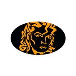 Michael Jackson the King of Pop Sticker Oval (100 pack)