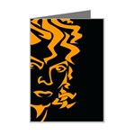 Michael Jackson the King of Pop Mini Greeting Card