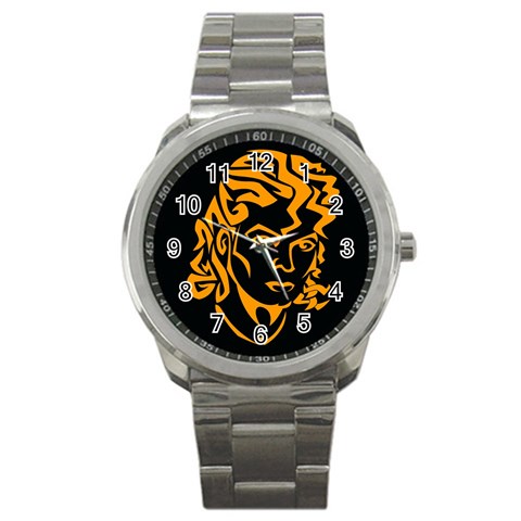 Michael Jackson the King of Pop Sport Metal Watch from ArtsNow.com Front