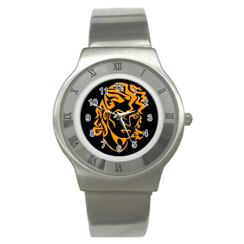 Michael Jackson the King of Pop Stainless Steel Watch from ArtsNow.com Front