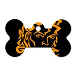Michael Jackson the King of Pop Dog Tag Bone (Two Sides)